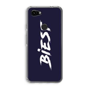 CaseCompany Biest: Google Pixel 3a Transparant Hoesje