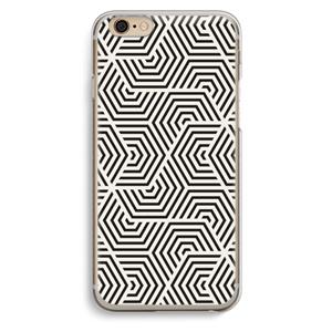 CaseCompany Magic pattern: iPhone 6 / 6S Transparant Hoesje