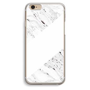 CaseCompany Biggest stripe: iPhone 6 / 6S Transparant Hoesje