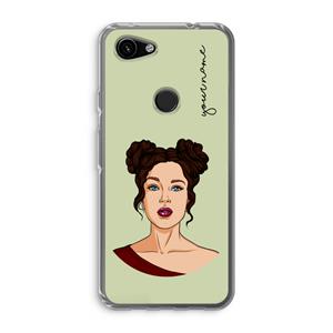 CaseCompany Pop-Art Creator: Google Pixel 3a Transparant Hoesje
