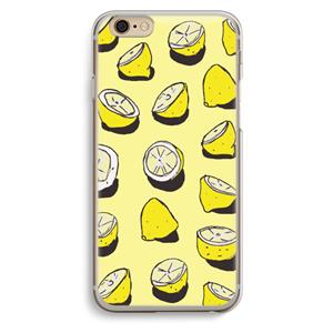 CaseCompany When Life Gives You Lemons...: iPhone 6 / 6S Transparant Hoesje
