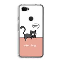 CaseCompany GSM poes: Google Pixel 3a Transparant Hoesje