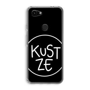 CaseCompany KUST ZE: Google Pixel 3a Transparant Hoesje