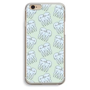 CaseCompany Octopussen: iPhone 6 / 6S Transparant Hoesje