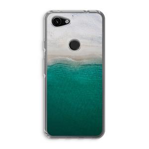 CaseCompany Stranded: Google Pixel 3a Transparant Hoesje