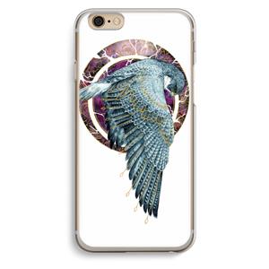 CaseCompany Golden Falcon: iPhone 6 / 6S Transparant Hoesje
