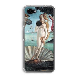 CaseCompany Birth Of Venus: Google Pixel 3a Transparant Hoesje