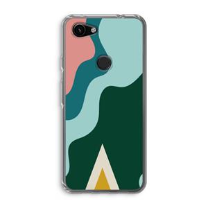 CaseCompany Noor B: Google Pixel 3a Transparant Hoesje