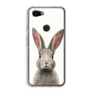 CaseCompany Daisy: Google Pixel 3a Transparant Hoesje