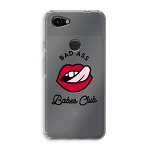 CaseCompany Badass Babes Club: Google Pixel 3a Transparant Hoesje