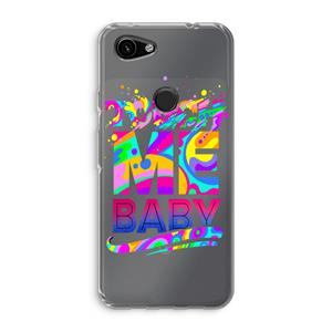 CaseCompany Touch Me: Google Pixel 3a Transparant Hoesje