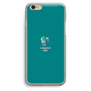 CaseCompany Win98: iPhone 6 / 6S Transparant Hoesje