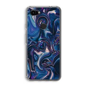 CaseCompany Mirrored Mirage: Google Pixel 3a Transparant Hoesje