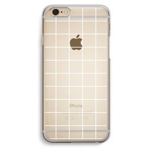 CaseCompany Rooster 2: iPhone 6 / 6S Transparant Hoesje