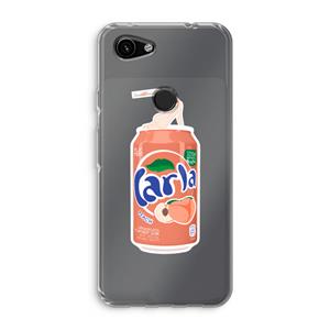 CaseCompany S(peach)less: Google Pixel 3a Transparant Hoesje
