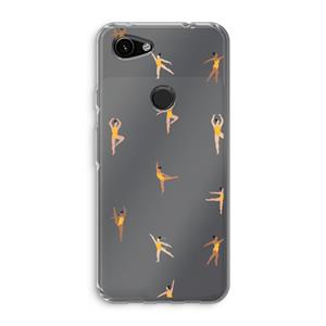 CaseCompany Dans #2: Google Pixel 3a Transparant Hoesje