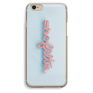 CaseCompany nofilter: iPhone 6 / 6S Transparant Hoesje