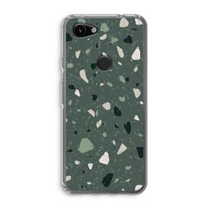 CaseCompany Terrazzo N°19: Google Pixel 3a Transparant Hoesje