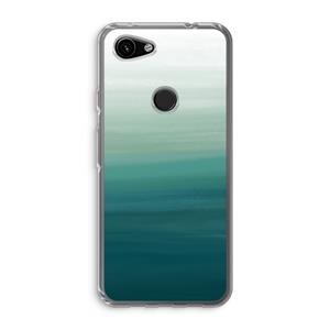 CaseCompany Ocean: Google Pixel 3a Transparant Hoesje