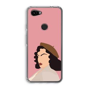 CaseCompany Confidence: Google Pixel 3a Transparant Hoesje