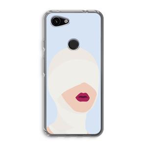 CaseCompany Incognito: Google Pixel 3a Transparant Hoesje