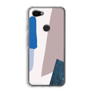 CaseCompany Lapis: Google Pixel 3a Transparant Hoesje