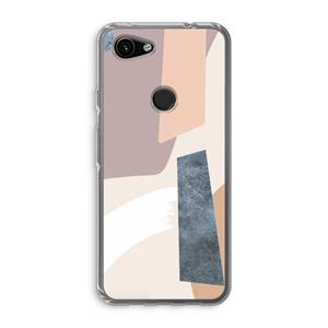 CaseCompany Luca: Google Pixel 3a Transparant Hoesje
