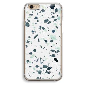 CaseCompany Terrazzo N°2: iPhone 6 / 6S Transparant Hoesje