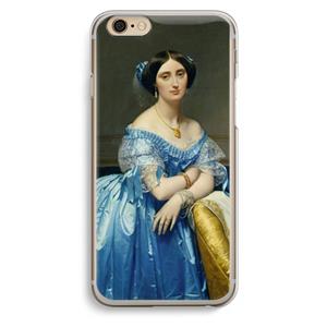 CaseCompany Eleonore: iPhone 6 / 6S Transparant Hoesje