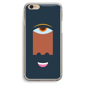 CaseCompany Mono M: iPhone 6 / 6S Transparant Hoesje