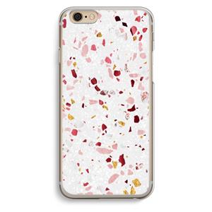 CaseCompany Terrazzo N°9: iPhone 6 / 6S Transparant Hoesje