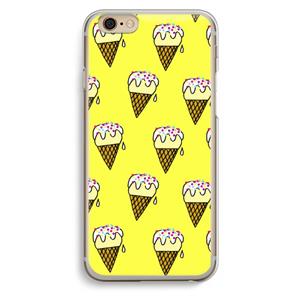 CaseCompany Isjes: iPhone 6 / 6S Transparant Hoesje