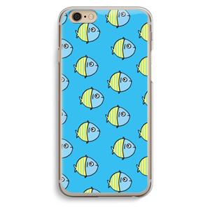 CaseCompany Visjes: iPhone 6 / 6S Transparant Hoesje