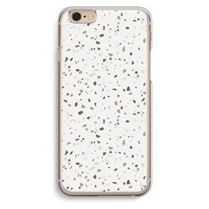 CaseCompany Terrazzo N°14: iPhone 6 / 6S Transparant Hoesje