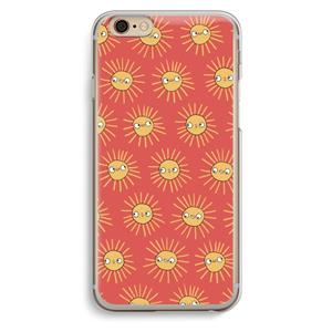 CaseCompany Zon: iPhone 6 / 6S Transparant Hoesje