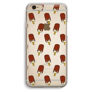 CaseCompany Yummy: iPhone 6 / 6S Transparant Hoesje