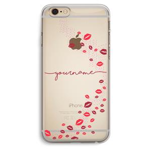 CaseCompany Kusjes: iPhone 6 Plus / 6S Plus Transparant Hoesje