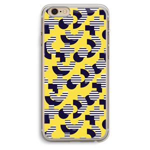 CaseCompany 8-bit N°3: iPhone 6 Plus / 6S Plus Transparant Hoesje