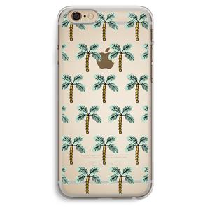 CaseCompany Paradise: iPhone 6 Plus / 6S Plus Transparant Hoesje