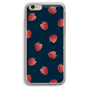 CaseCompany Framboosjes: iPhone 6 Plus / 6S Plus Transparant Hoesje