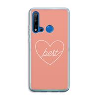 CaseCompany Best heart: Huawei P20 Lite (2019) Transparant Hoesje