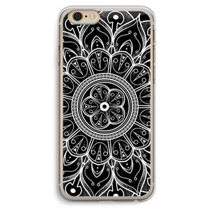 CaseCompany Roses Are Red: iPhone 6 Plus / 6S Plus Transparant Hoesje