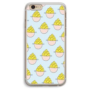 CaseCompany Citroenen: iPhone 6 Plus / 6S Plus Transparant Hoesje