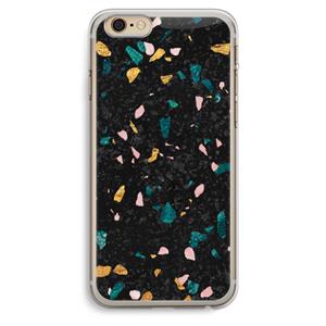 CaseCompany Terrazzo N°10: iPhone 6 Plus / 6S Plus Transparant Hoesje