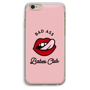 CaseCompany Badass Babes Club: iPhone 6 Plus / 6S Plus Transparant Hoesje