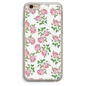 CaseCompany Kleine roosjes: iPhone 6 Plus / 6S Plus Transparant Hoesje