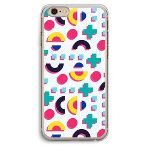 CaseCompany 8-bit N°2: iPhone 6 Plus / 6S Plus Transparant Hoesje