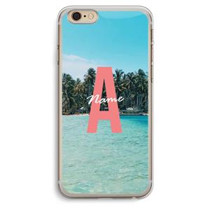 CaseCompany Pacific Dream: iPhone 6 Plus / 6S Plus Transparant Hoesje