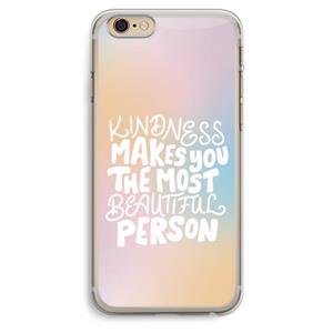 CaseCompany The prettiest: iPhone 6 Plus / 6S Plus Transparant Hoesje
