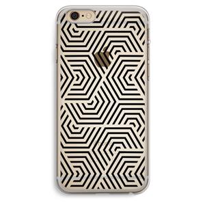 CaseCompany Magic pattern: iPhone 6 Plus / 6S Plus Transparant Hoesje